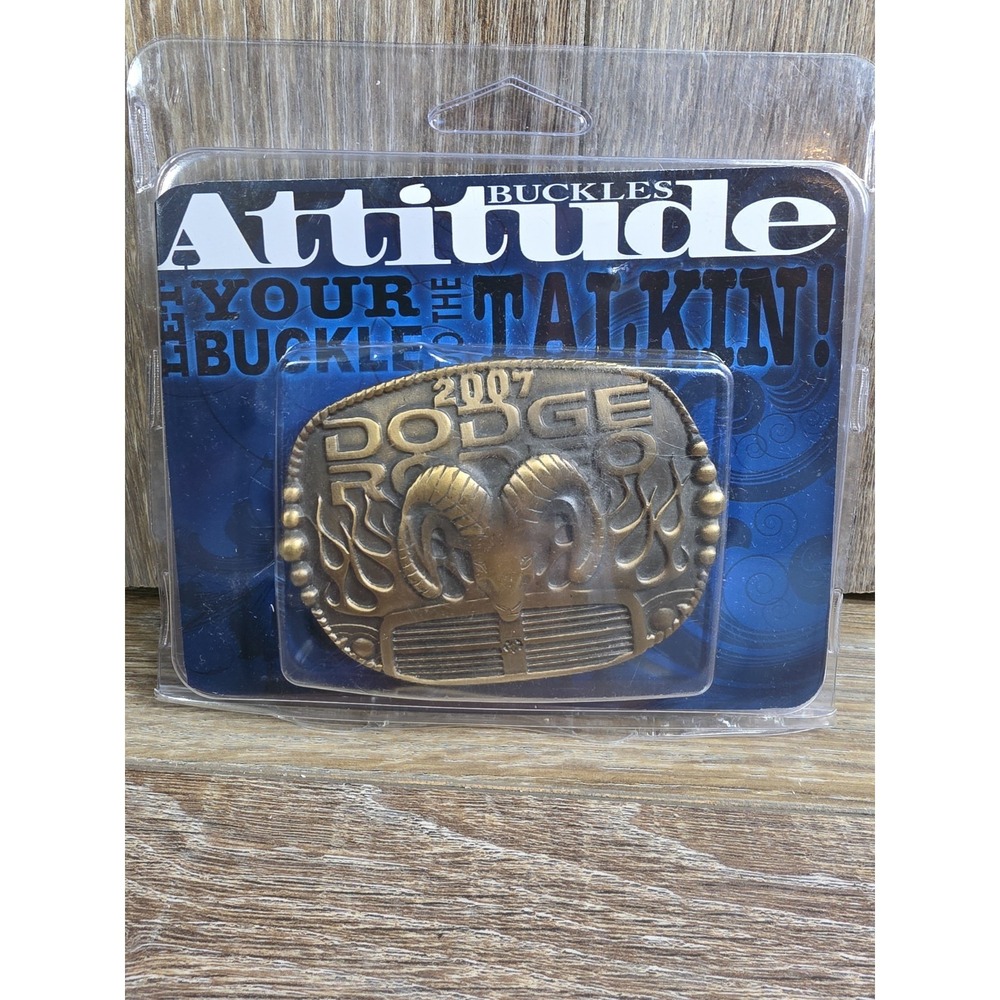 Montana Silversmiths DODGE Rodeo Belt Buckle‎ New 2007